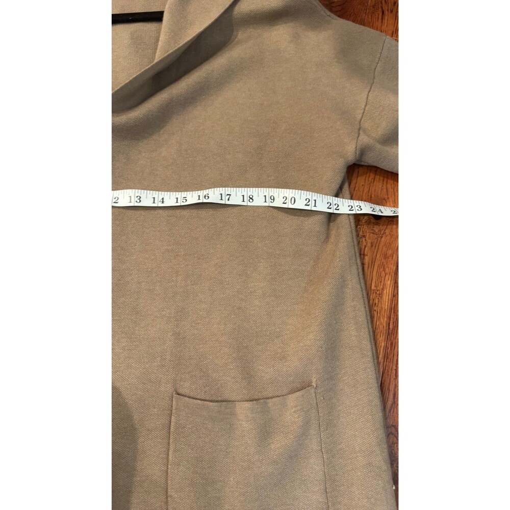 MEROKEETY WOMEN  LONG SLEEVE OPEN FRONT HOODED CARDIGAN LARGE - Picture 10 of 11